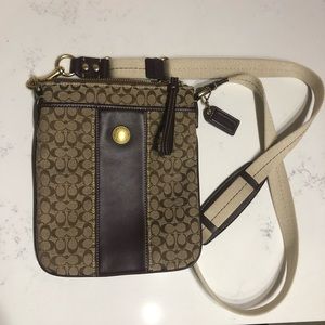 Authentic Coach crossbody purse